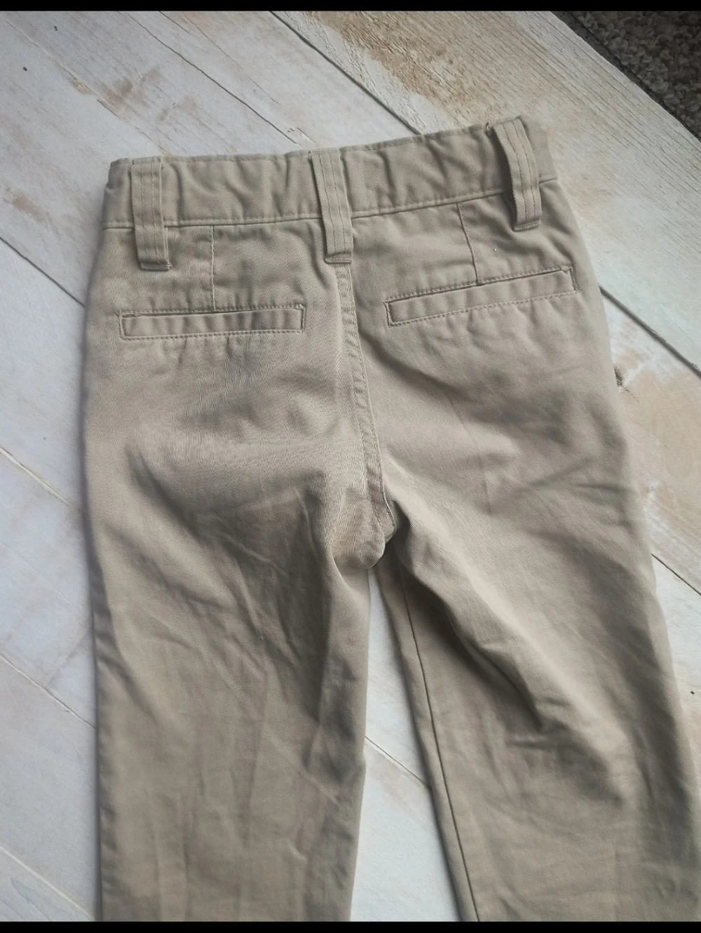 Old Navy Boys Straight Leg Khaki Dress Pants Size 6 Slim